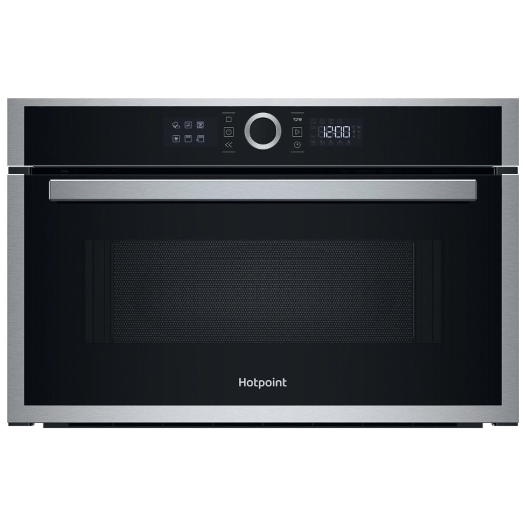 GRADE A1 - Hotpoint Class 4 Built-In Microwave & Grill - Stainless Steel