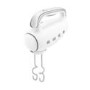 Smeg Hand Mixer 50’s Style White Electric Hand Mixer with Accessories - HMF01WHUK