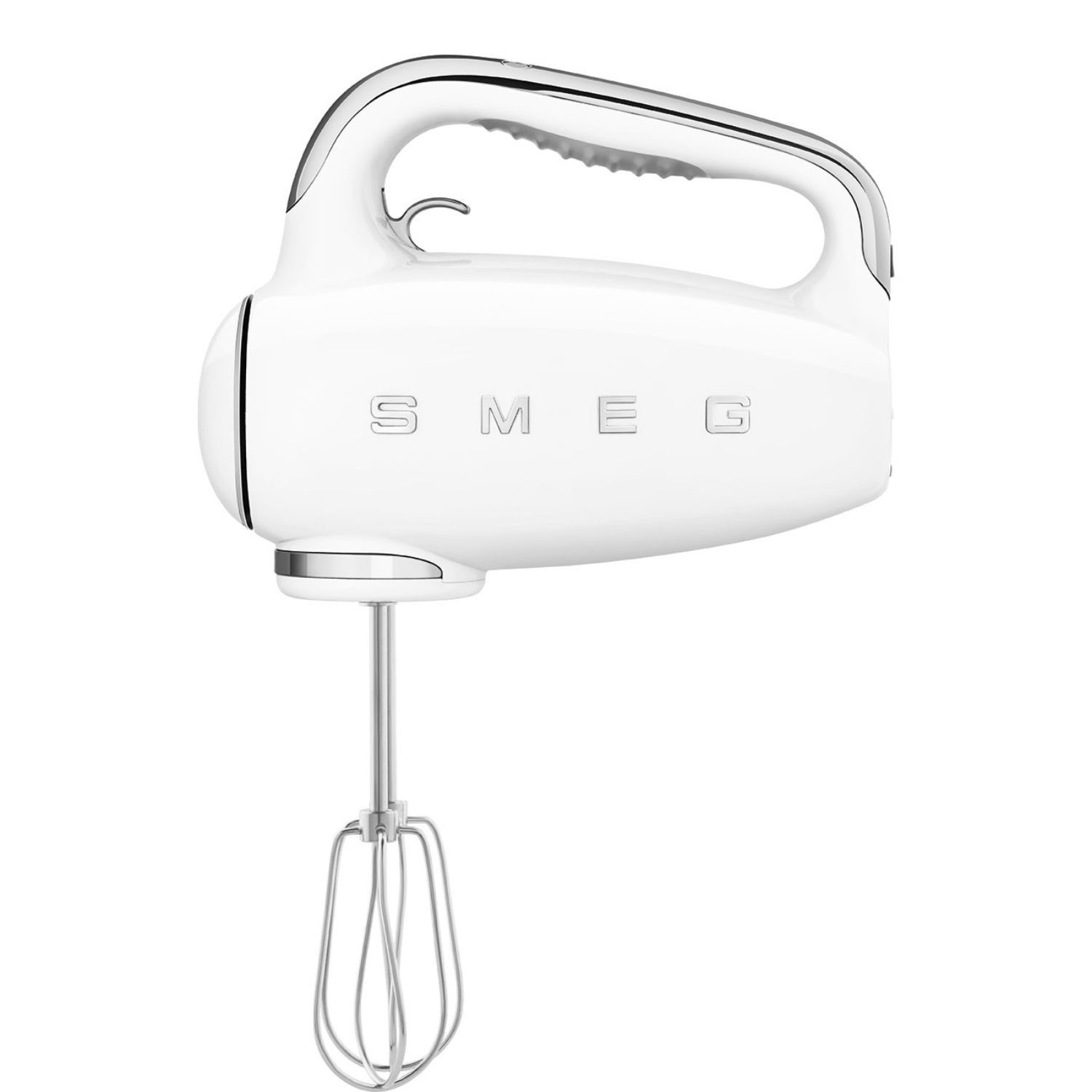 Smeg Hand Mixer 50S Style  Electric Hand Mixer With Accessories Hmf01whuk HMF01WHUK