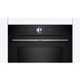 Bosch Series 8 Electric Single Oven With Microwave Function - Black