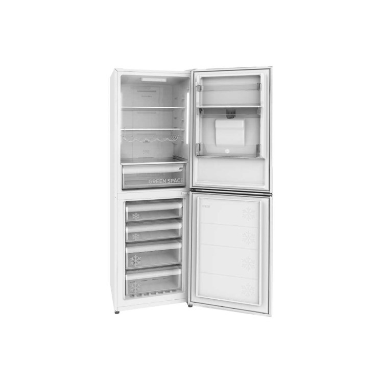 Hoover HMNB6182W5WDK 306 Litre Freestanding Fridge Freezer 50/50 Split Frost Free 59.5cm Wide - White
