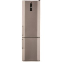 Hoover HMNV6202XKWIFI 351 Litre Freestanding Fridge Freezer 70/30 Split Frost Free 59.5cm Wide - Stainless Steel