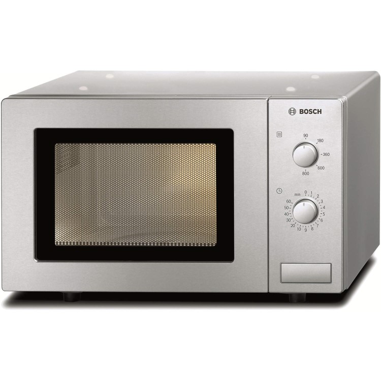 GRADE A2 - Bosch HMT72M450B 17L Microwave Oven - Brushed Steel