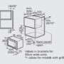 Bosch HMT75G651B Built-in Electronic Microwave and Grill