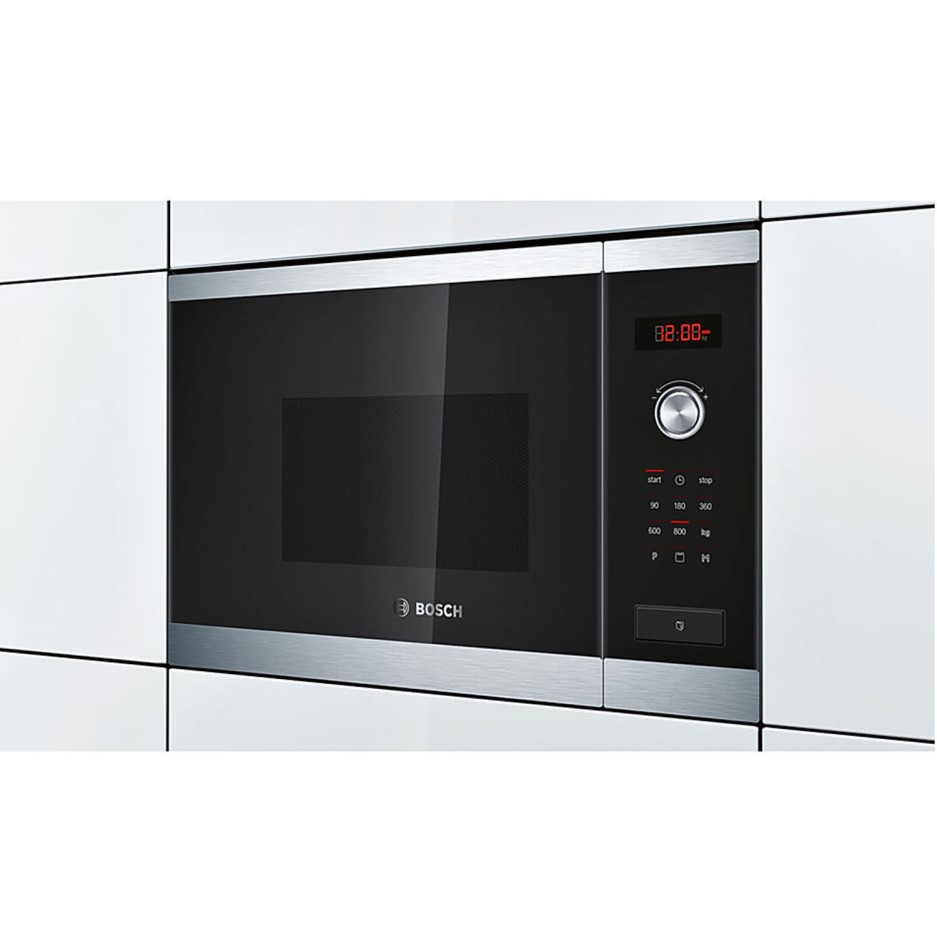 Bosch HMT75G654B 20L Stainless Steel Built-in Microwave With Grill