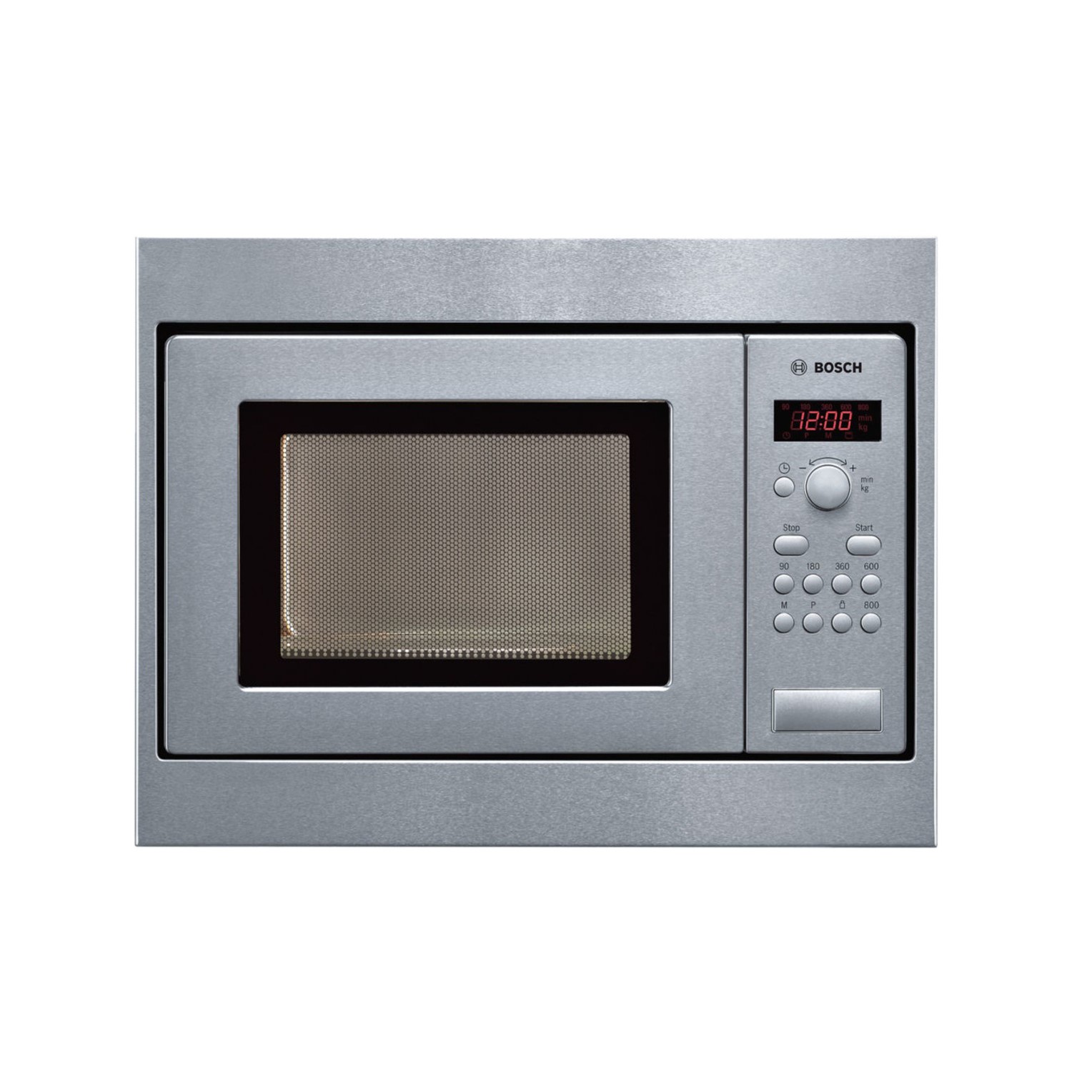 Bosch Serie 2 17L 800W Built-in Microwave - Stainless Steel