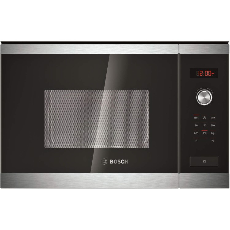GRADE A2 - Bosch HMT84M654B Stainless Steel Built-in Microwave Oven