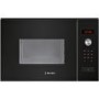 GRADE A1 - Bosch HMT84M664B Black Built-in Microwave Oven