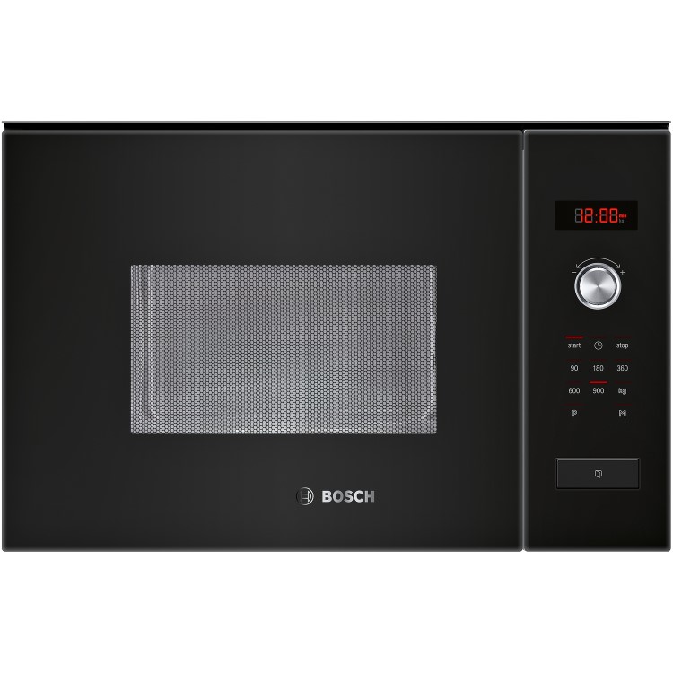 GRADE A1 - Bosch HMT84M664B Black Built-in Microwave Oven