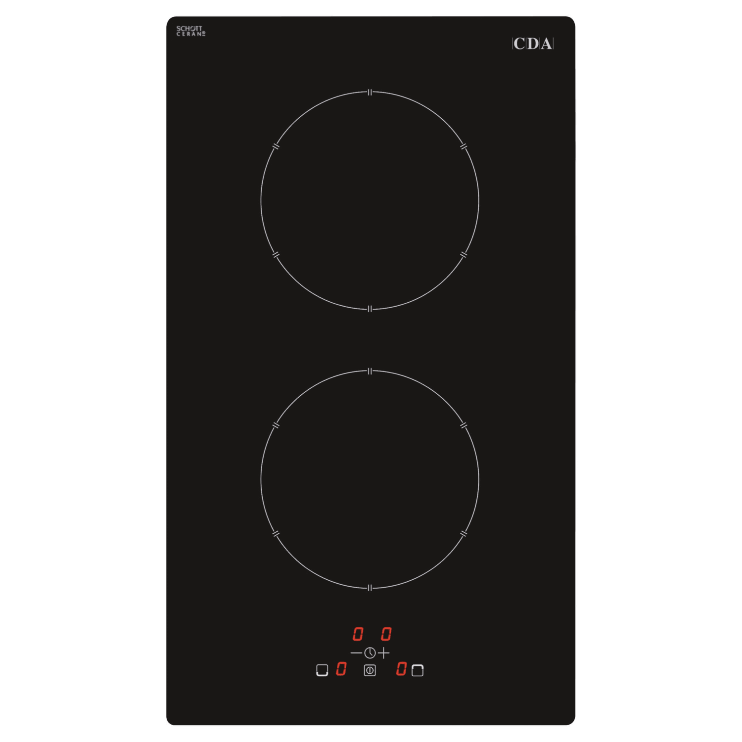 CDA 30cm 2 Zone Domino Induction Hob