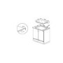 Refurbished CDA HN6013FR 60cm 4 Zone Induction Hob