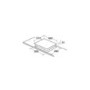 GRADE A1 - CDA HN6411FR 61cm 4 Zone Touch Control Induction Hob  Configurable To Use 13-16-25-32 Amps