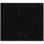 CDA HN6730FR 58cm Slider Control Four Zone Frameless Induction Hob Black