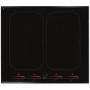 CDA HN6840FR 58cm Touch Control FlexiZone Frameless Induction Hob Black