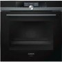 Refurbished Siemens HN878G4B6B iQ700 60cm Single Built In Electric Oven with Microwave and Pulse Steam Black