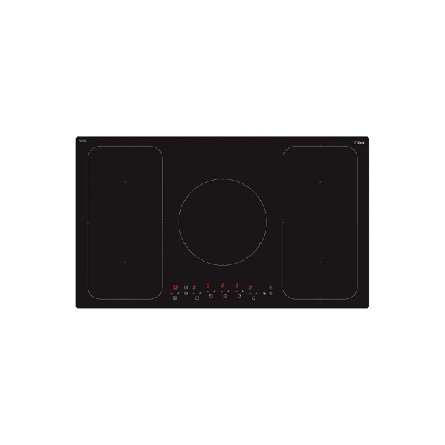 CDA 87cm 5 Zone Induction Hob with Bridging Zones HN9611FR Appliances