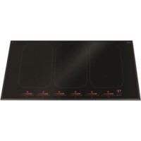 CDA HN9840FR 90cm Slider Control FlexiZone Frameless Induction Hob Black