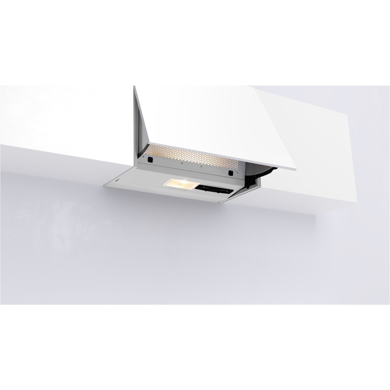 Beko HNE51210S 60cm Integrated Cooker Hood - Silver