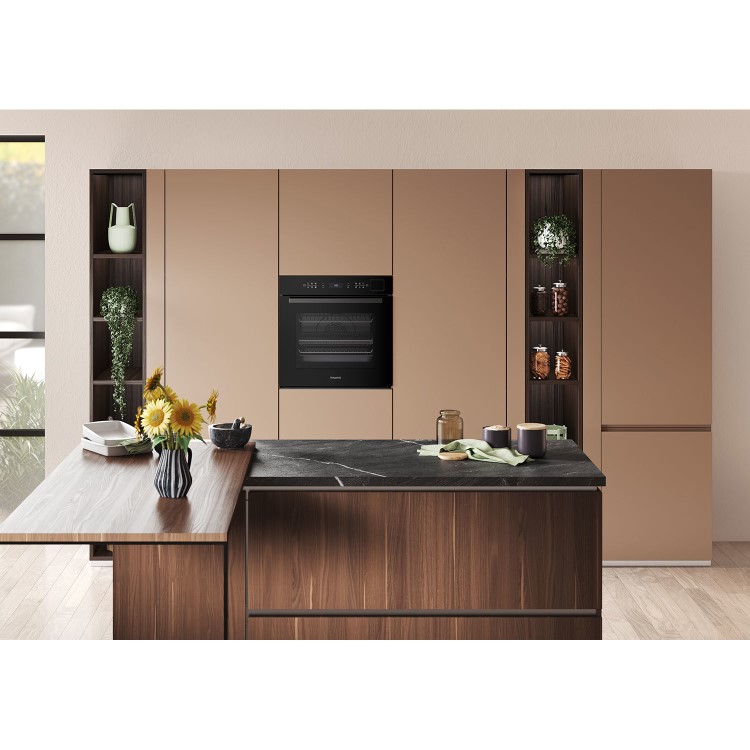 Hotpoint Class 6 HOI6A8PT1SBUK Electric Fan Assisted Single Oven with Air Fry