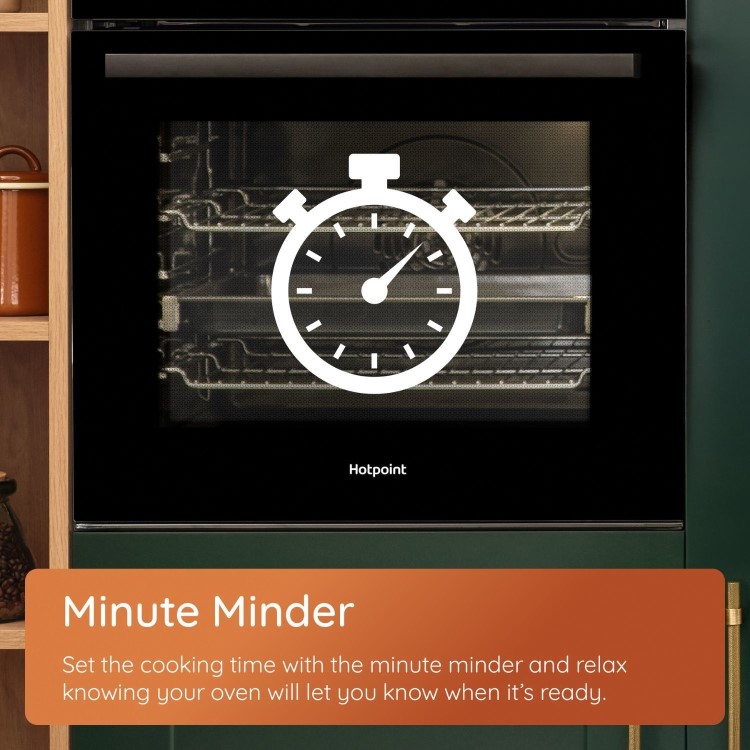 GRADE A2 - Hotpoint Class 2 HO235HXUK Electric Fan Assisted Single Oven - Stainless