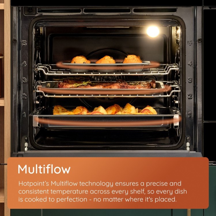 GRADE A2 - Hotpoint Class 2 HO235HXUK Electric Fan Assisted Single Oven - Stainless