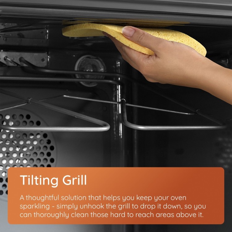 Hotpoint Class 2 HO255HXUK Electric Fan Assisted Single Oven - Stainless