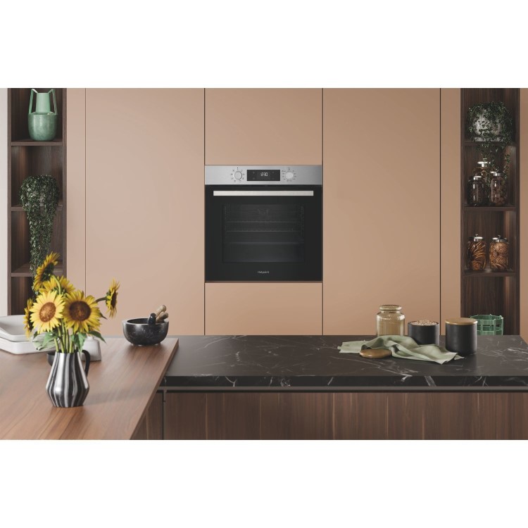 Hotpoint Class 2 Electric Fan Assisted Single Oven - Stainless Steel