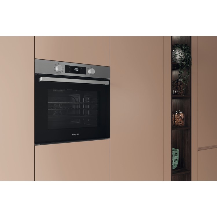 Hotpoint Class 3 Built-In Electric Single Oven - Stainless Steel