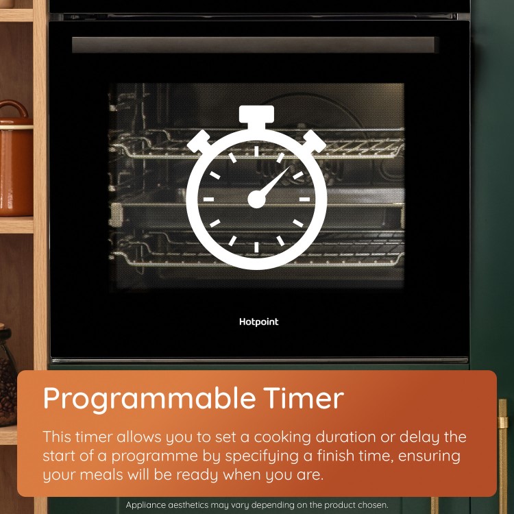 Hotpoint Class 3 Built-In Electric Single Oven - Stainless Steel
