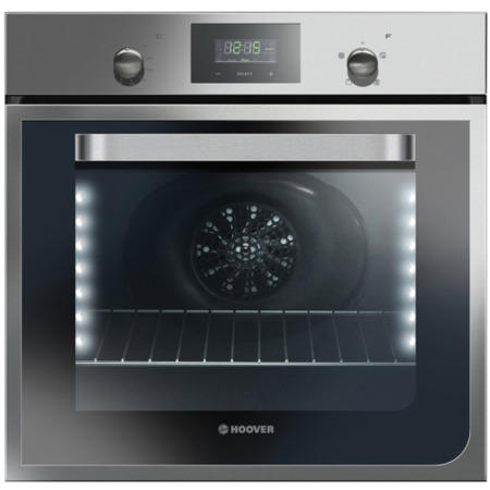 Hoover HO423VX Electric Built-in Single Fan Oven With LED Vision Lighting - Stainless Steel