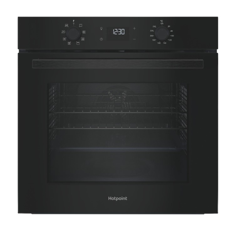 Hotpoint Class 2 Electric Fan Assisted Single Oven - Black
