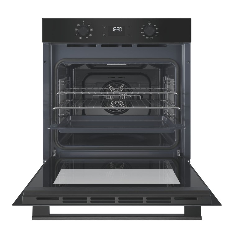 Hotpoint Class 2 Electric Fan Assisted Single Oven - Black