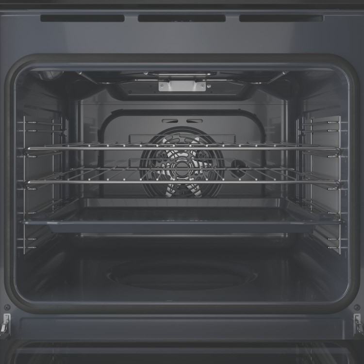 Refurbished Hotpoint Class 2 Multiflow HO 455C B UK Single Electric Fan Oven - Black