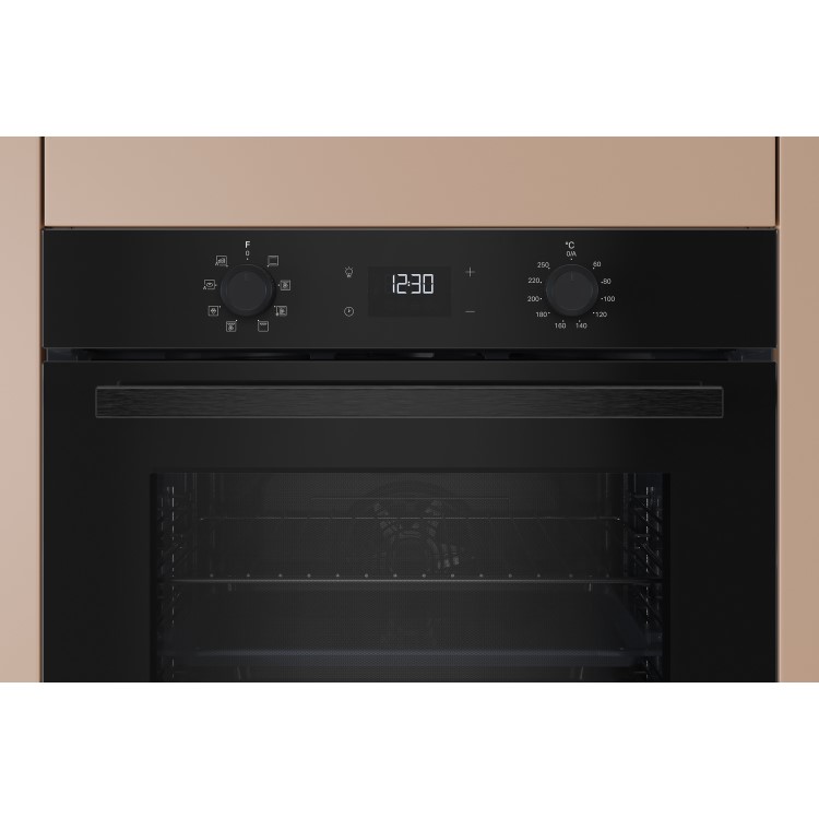 Hotpoint Class 2 HO455CBUK Electric Fan Assisted Single Oven - Black