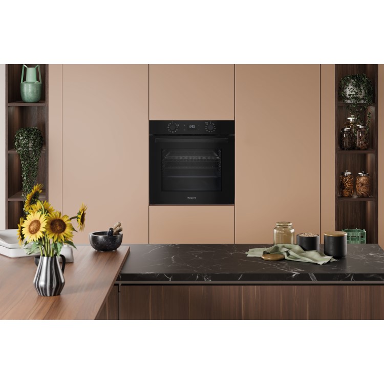 Hotpoint Class 2 HO458CFBUK Electric Fan Assisted Single Oven with Air Fry