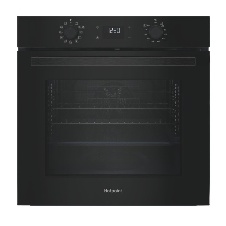 Hotpoint Class 2 Electric Fan Assisted Single Oven - Black