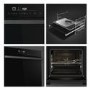 Hisense HO66FAPizzaChef Blackline PizzaChef Electric Single Oven - Black  