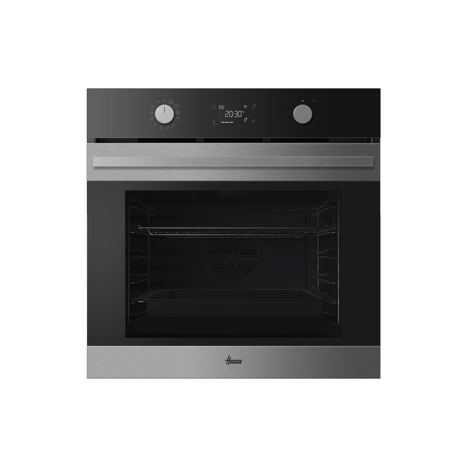 Hoover Stainless Steel Ho6h5b3ytx Electric Multifunction Single Oven - & Black