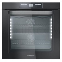 GRADE A2 - Light cosmetic damage - Hoover HOA65VB Multifunction 76L Electric Built-in Single Oven With Double Oven Divider - Black