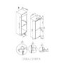Hoover 233 Litre 50/50 Integrated Fridge Freezer
