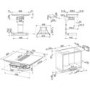 Smeg 70cm 4 Zone Venting Induction Hob with MultiZone