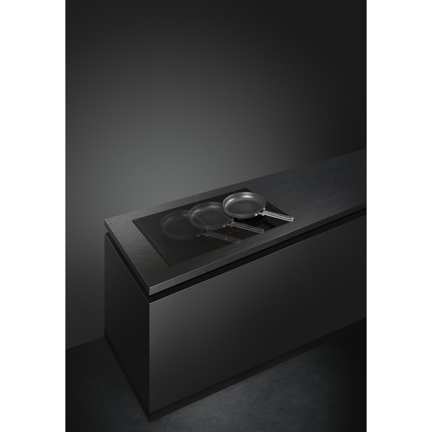 Smeg 83cm 4 Zone Venting Induction Hob with MultiZone HOBD482D ...