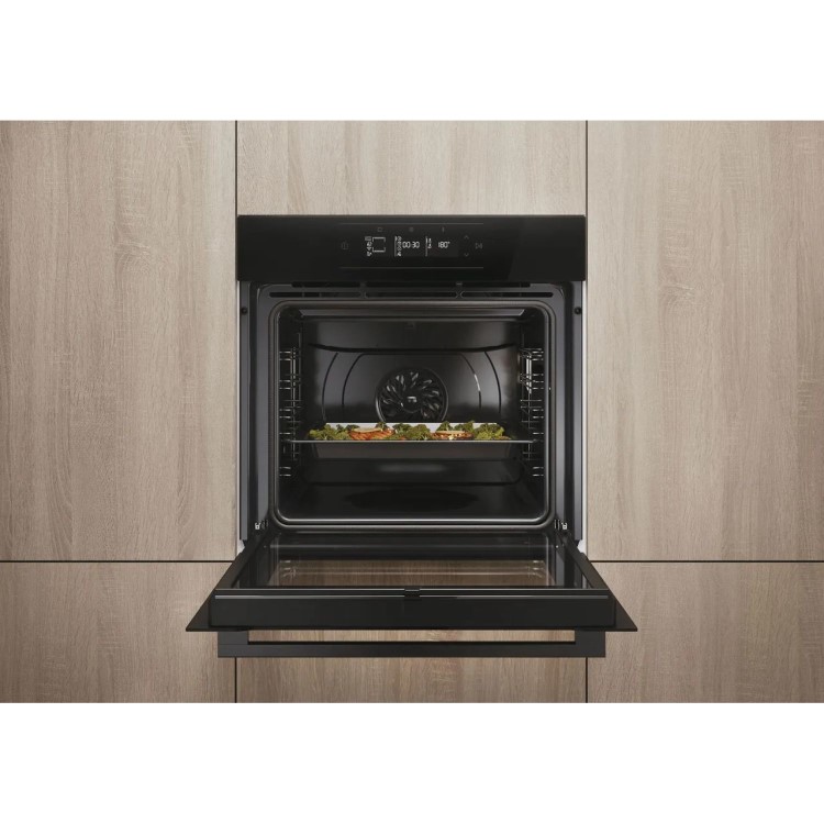 Refurbished Hoover H-Oven 500 HOC5M7478INWF 60cm Single Built In Electric Oven Black