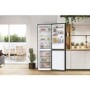 Refurbished Hoover HOCE3T618FBK Freestanding 342 Litre 60/40 Fridge Freezer Black