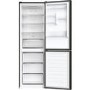 Refurbished Hoover HOCE3T618FBK Freestanding 342 Litre 60/40 Fridge Freezer Black