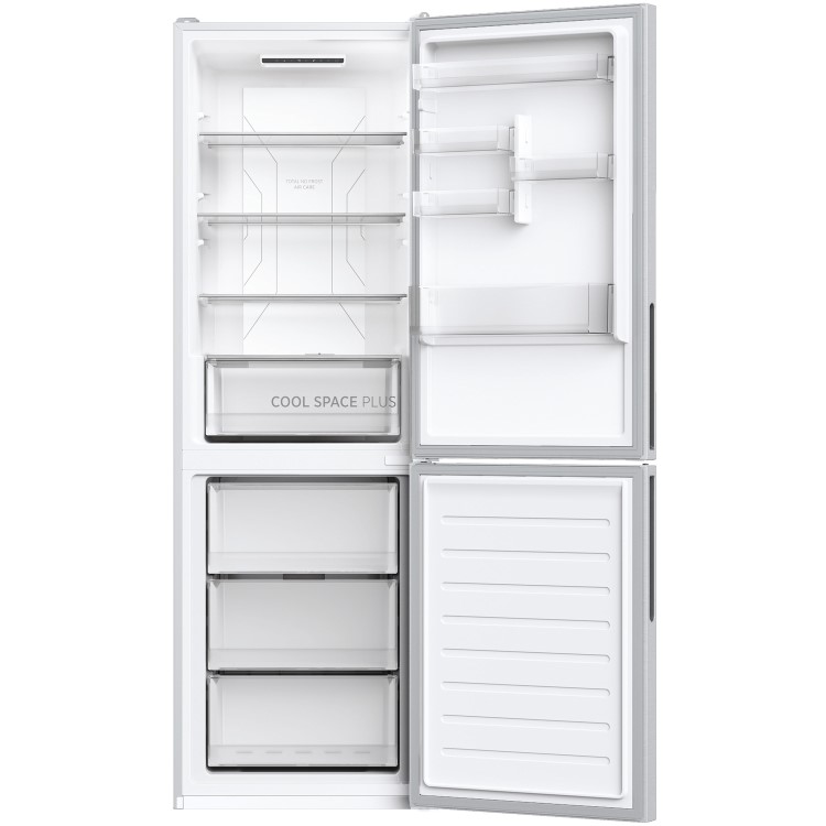 Hoover 341 Litre 70/30 Freestanding Fridge Freezer - Silver