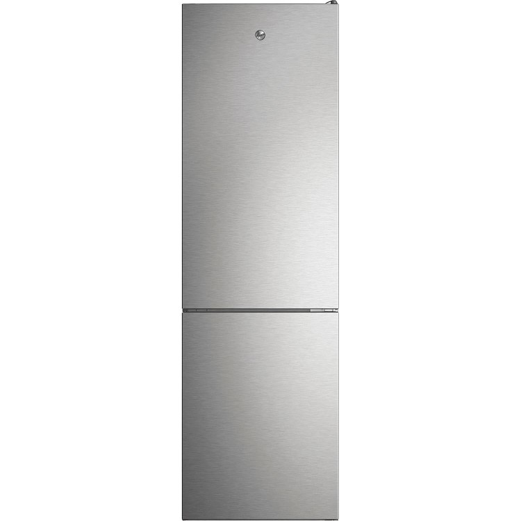 Refurbished Hoover HOCE4T620EXK Freestanding 377 Litre 70/30 Frost Free Fridge Freezer Silver