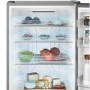 Refurbished Hoover HOCE4T620EXK Freestanding 377 Litre 70/30 Frost Free Fridge Freezer Silver