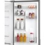 Refurbished Hoover HOCE4T620EXK Freestanding 377 Litre 70/30 Frost Free Fridge Freezer Silver