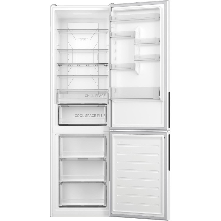 Refurbished Hoover H-Fridge 500 HOCE7T620DWK Freestanding 377 Litre 70/30 Fridge Freezer White